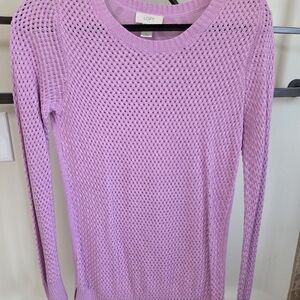 LOFT Women's Lilac Sweater